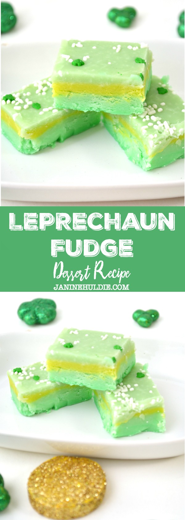 Leprechaun Fudge Dessert Recipe