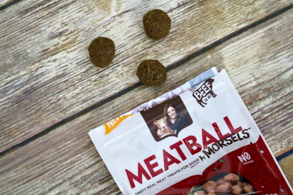 Rachael Ray Nutrish Meatball Morsels Out of Bag