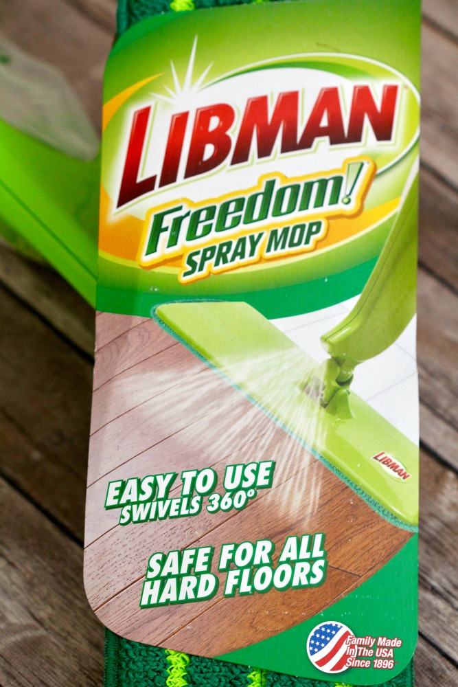 Libman Freedom Spray Mop Logo Info