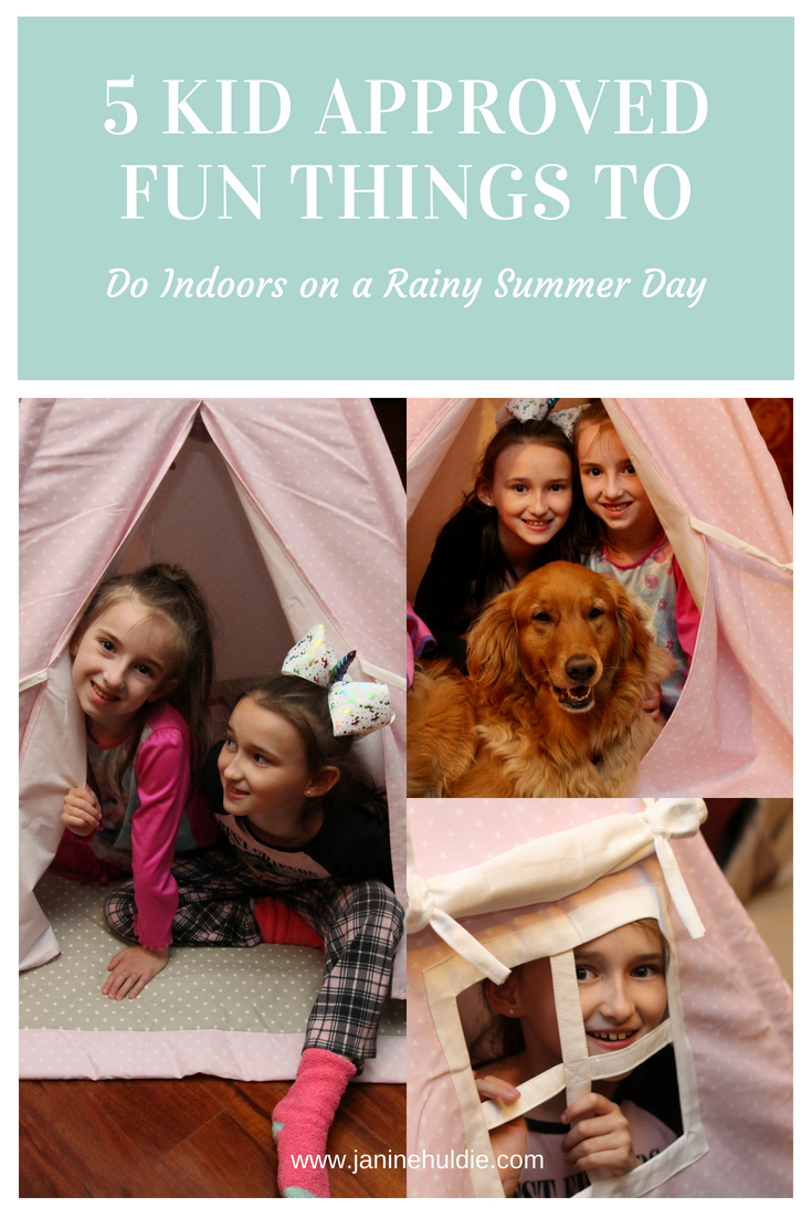 5 Kid Approved Fun Things to Do on a Rainy Summer Day