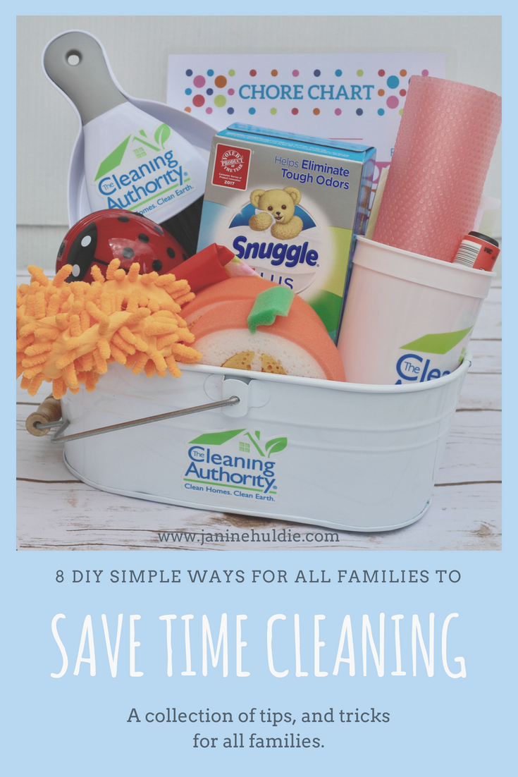 8 DIY Simple Ways for All Families to Save Time Cleaning