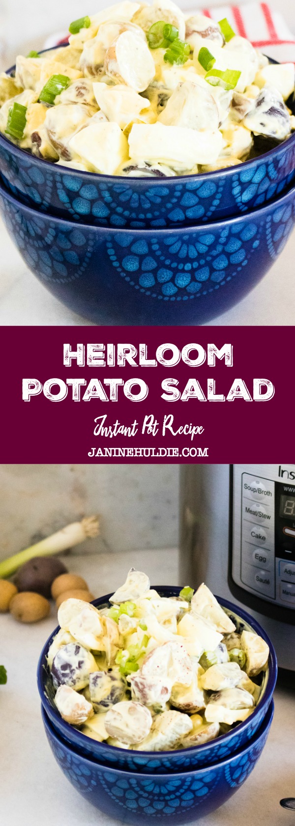 Heirloom Potato Salad Instant Pot Recipe