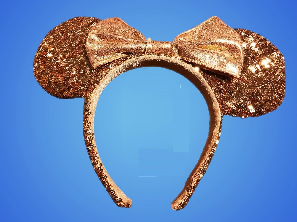 Rose Gold Minnie Mouse Ears