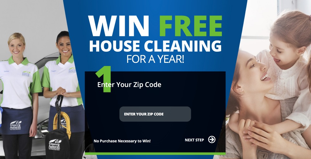 Win Free Cleaning for A Year!