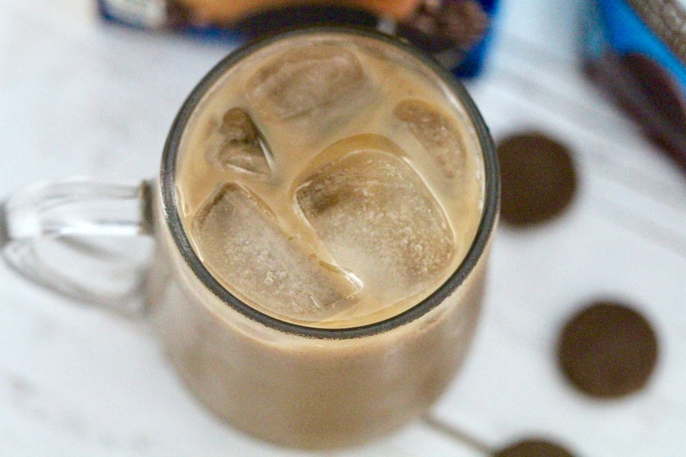 OREO ICED Coffee in Glass