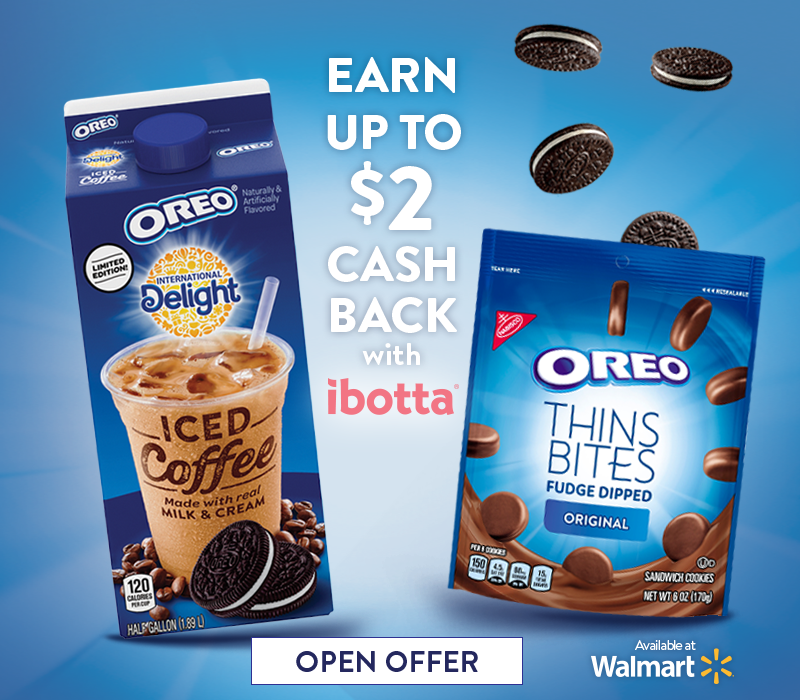 OREO Iced Coffee Badge