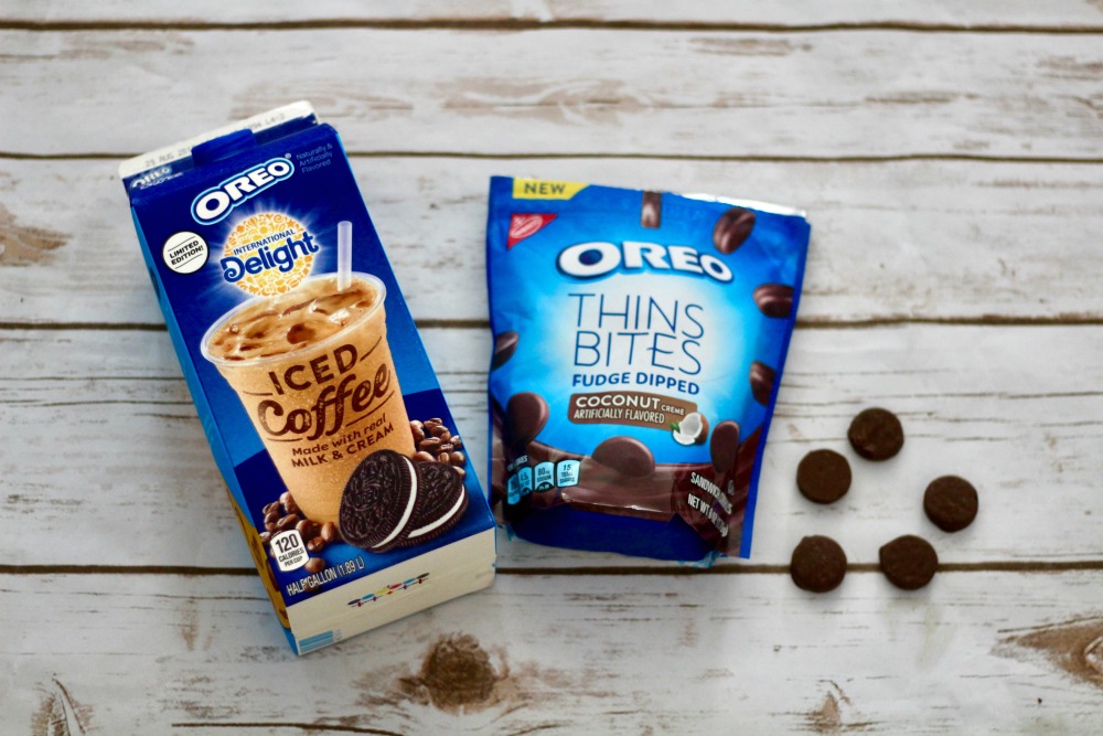 OREO Iced Coffee and Thin Bites