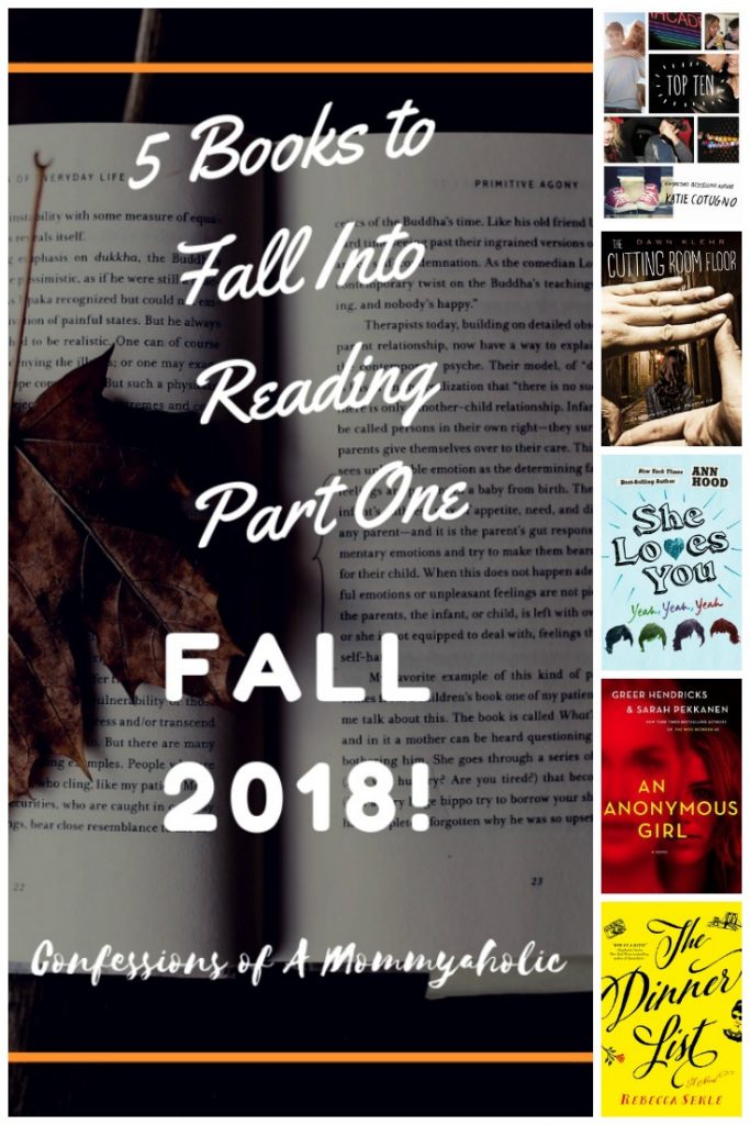 5 Books to Fall into Reading Part One Fall 2018