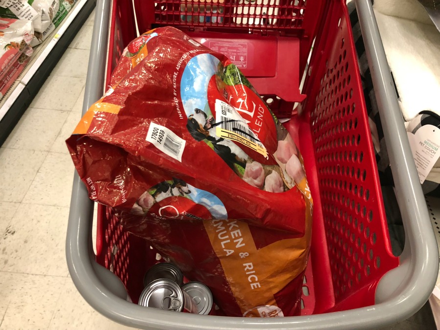 Cart at Target