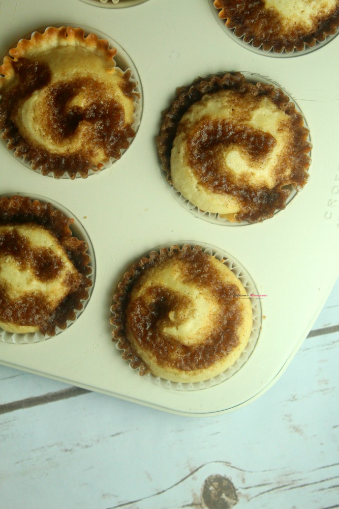 Cinnamon Roll Muffins Recipe Vertical 3