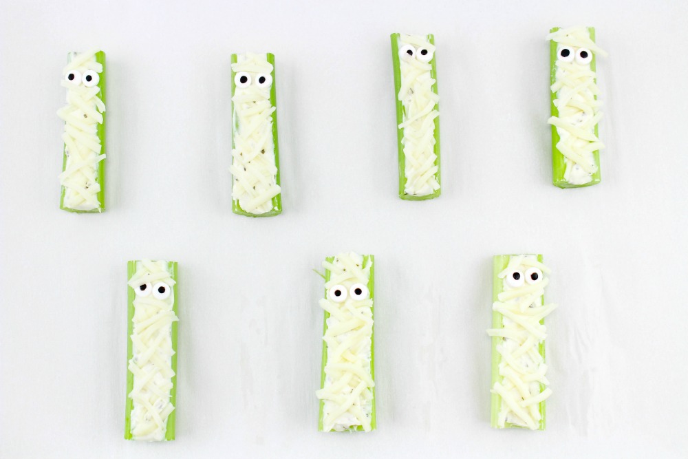 Mummy Celery Sticks In Process 3