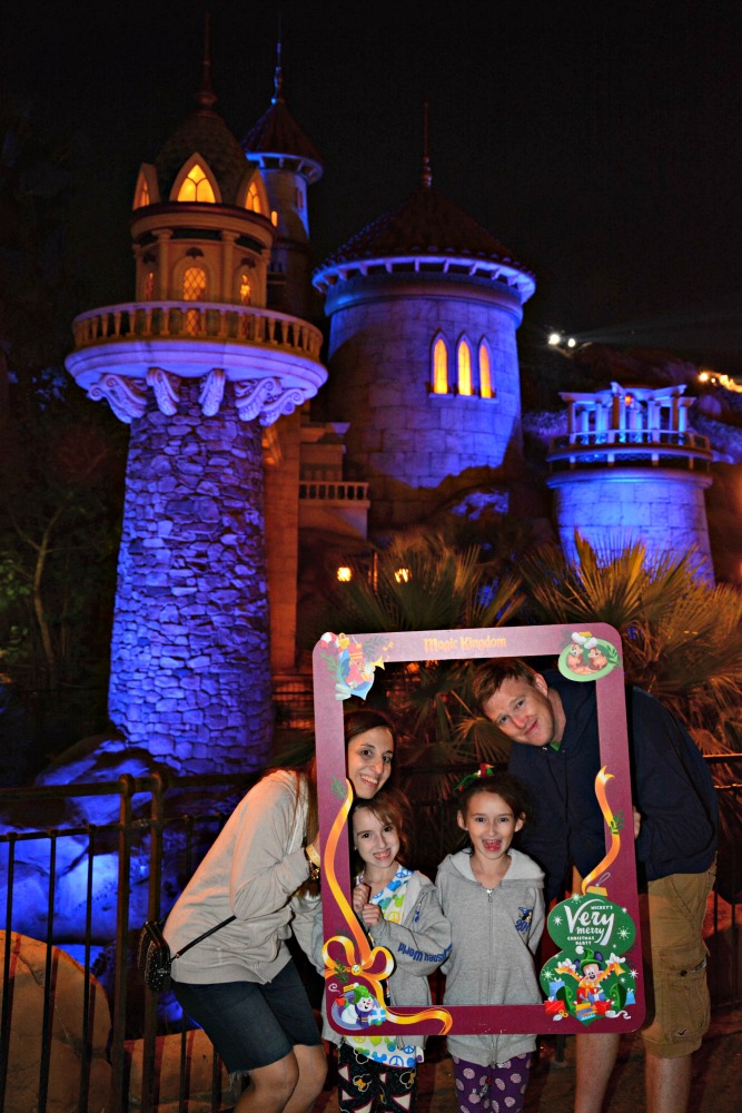 Special Photo with Frame at Mickey's Very Merry Christmas Party