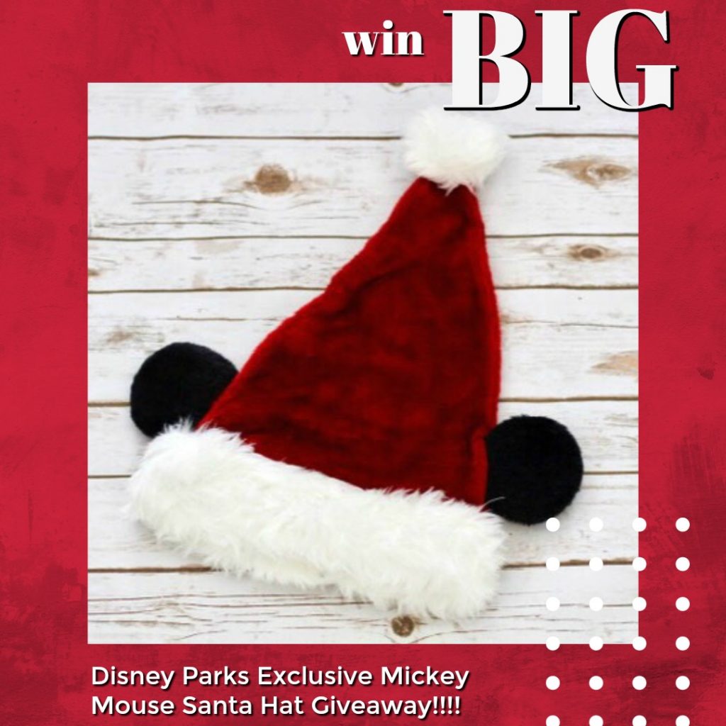Win Big with Mickey Mouse Santa Hat