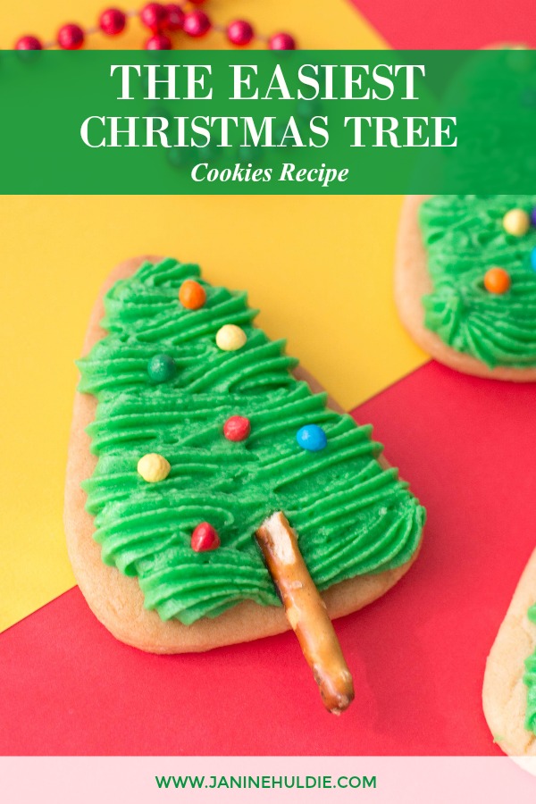 The Easiest Christmas Tree Cookies Recipe Featured Image