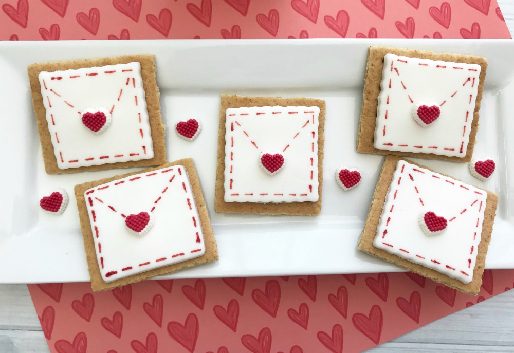Be My Valentine Love Letter Envelope Grahams Recipe Tutorial