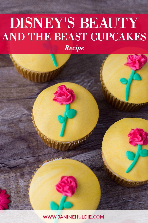 Disney Beauty and the Beast Cupcakes Recipe