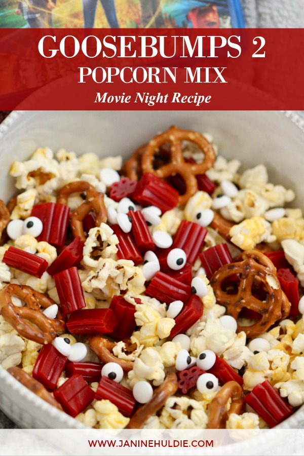 Goosebumps 2 Popcorn Mix Movie Night Recipe