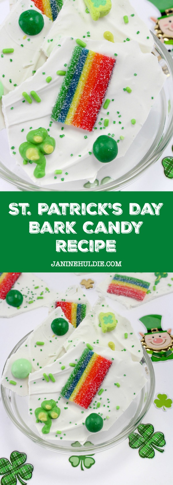 St. Patrick's Day Bark Candy Recipe
