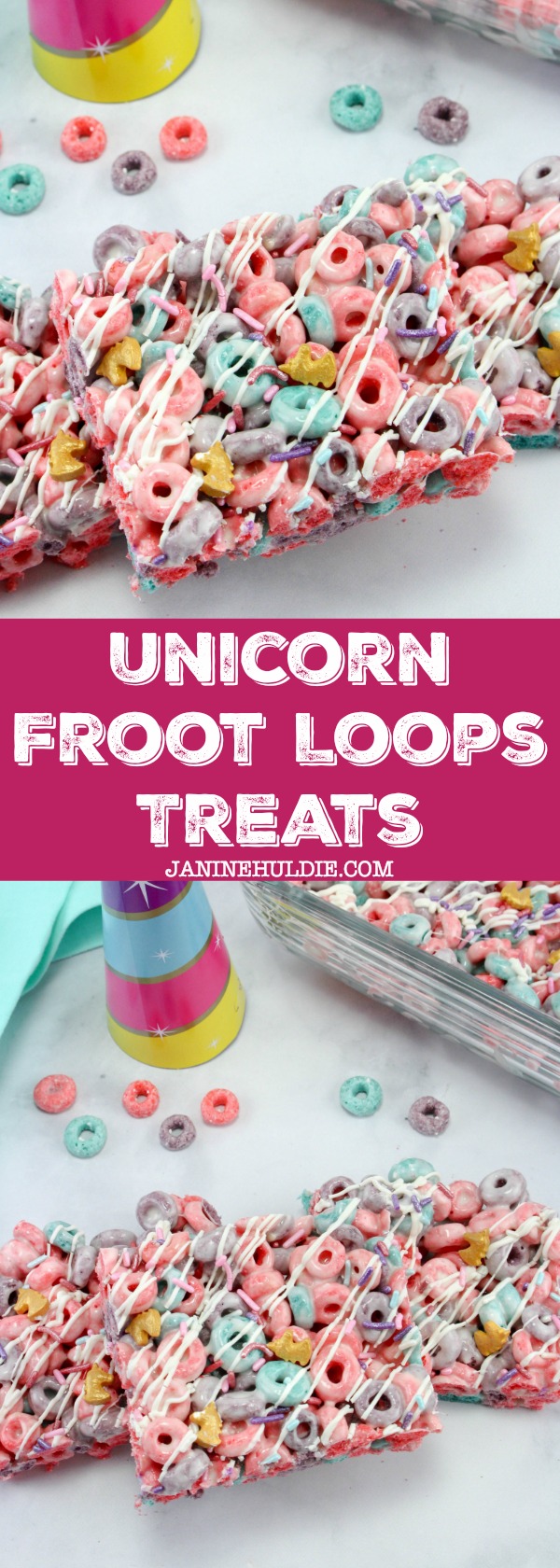 Unicorn Froot Loops Treats Recipe