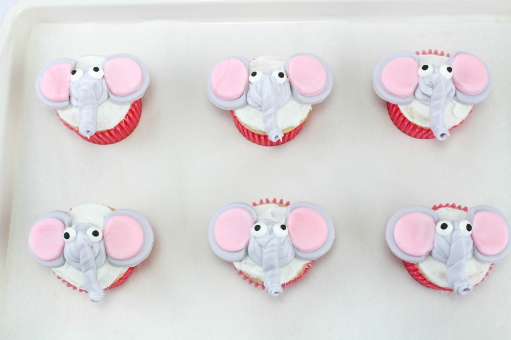 Disney Inspired Dumbo Cupcakes In Process 9