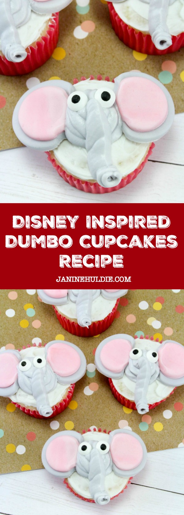 Disney Inspired Dumbo Cupcakes Recipe