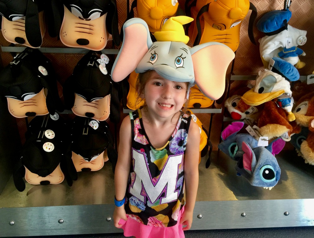 Lily Wearing A Dumbo Hat