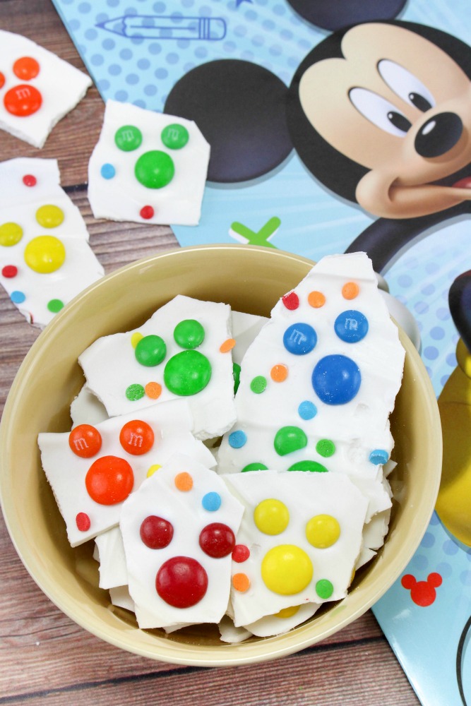 Mickey Mouse Bark Candy Recipe Final 1