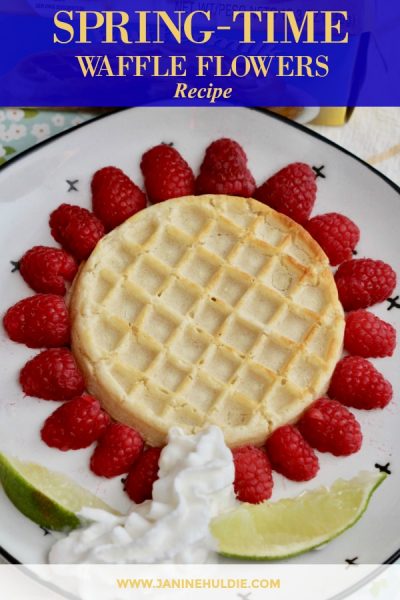 Spring Time Waffle Flowers Recipe