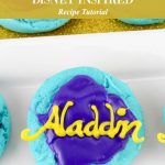 Disney Inspired Aladdin Cookies Recipe Tutorial