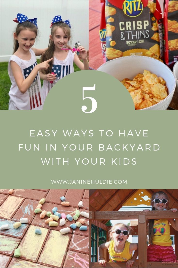 5 Easy Ways to Have Fun In Your Backyard with Your Kids
