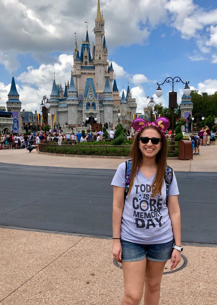 Me in Front of Magic Kingdom Cinderellas Castle