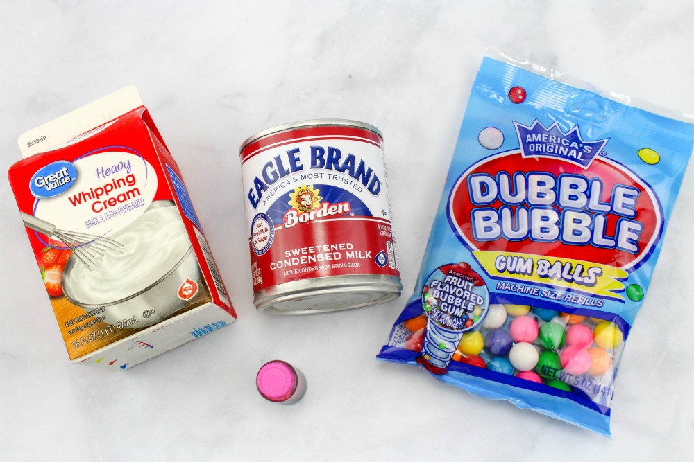 Bubble Gum Ice Cream Ingredients