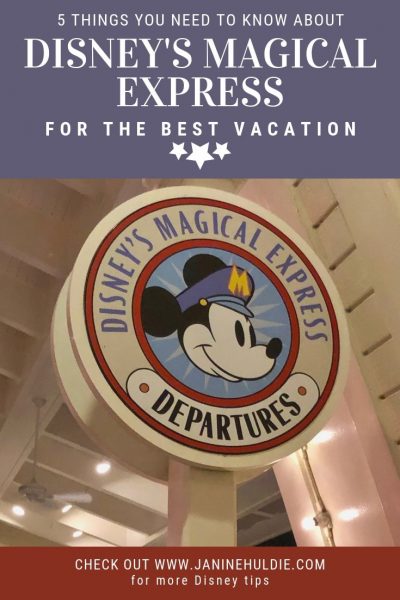 5 Things You Need to Know About Disney's Magical Express for The Best Vacation