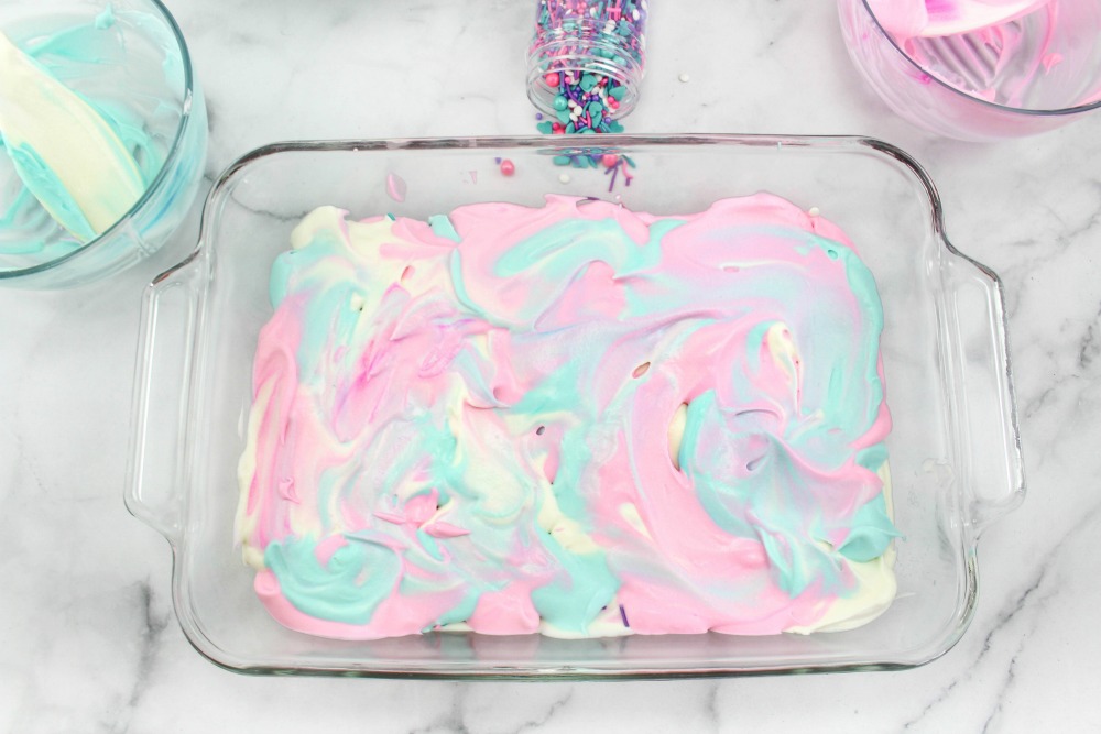 Cotton Candy Ice Cream In Process 7