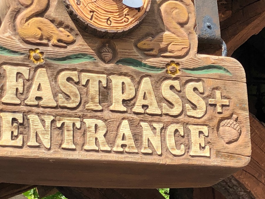 FastPass Entrance 7D Mine Train