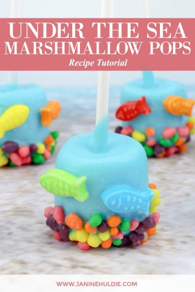Under the Sea Marshmallow Pops Recipe Featured Image