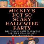 Mickey’s Not So Scary Halloween Party 2022: Everything We Know