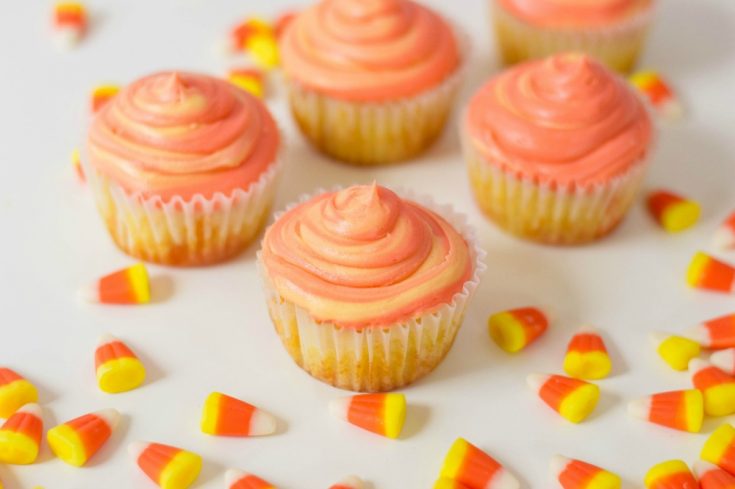 Candy Corn Cupcakes Recipe 1
