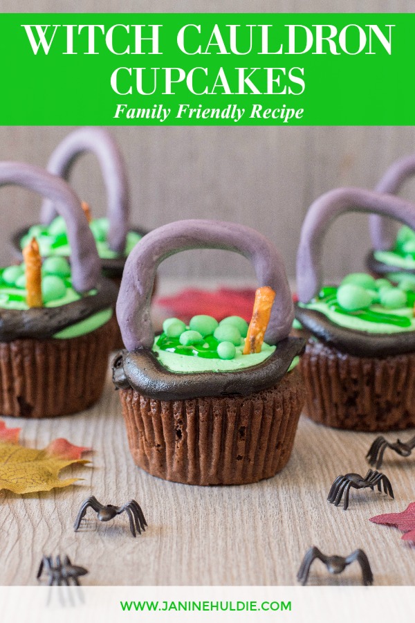 Witch Cauldron Cupcakes Recipe Featured Image