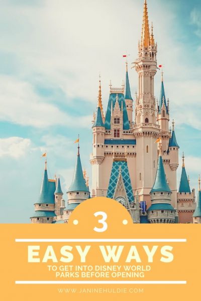 3 Easy Ways to Get Into Disney World Parks Before Opening