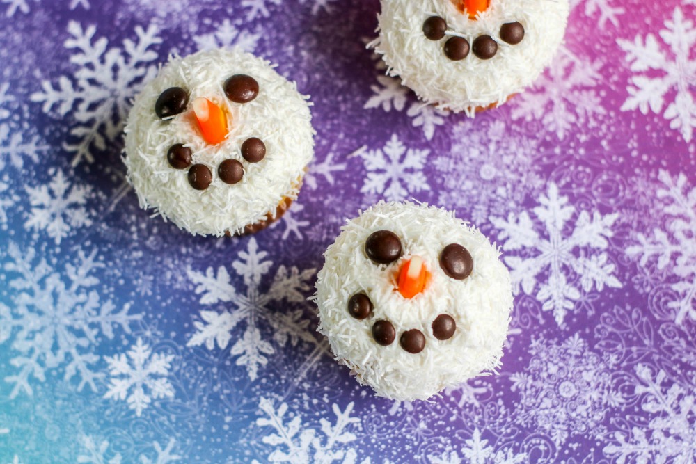 Snowman Cupcakes 2