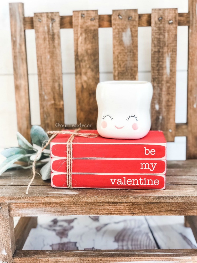 Rae Dunn Valentine Day Inspired Mini Books