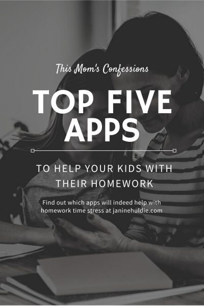 The Top 5 Apps to Help Your Kid with Their Homework