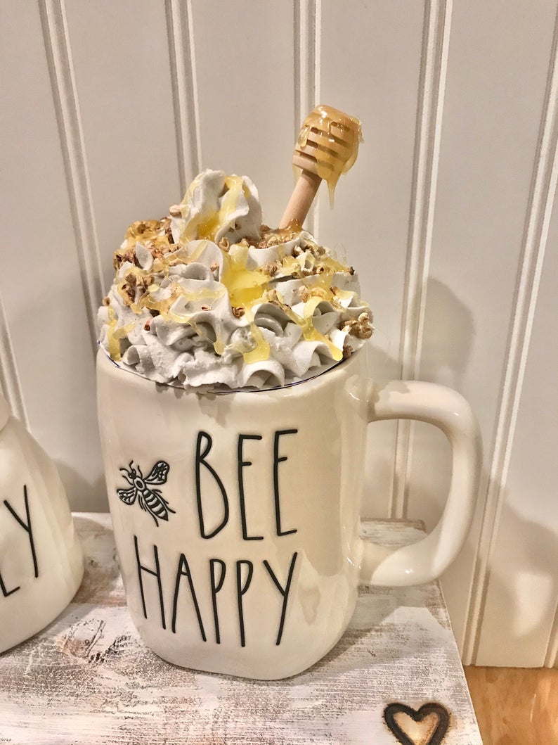 Faux Honey Whipped Cream Topper