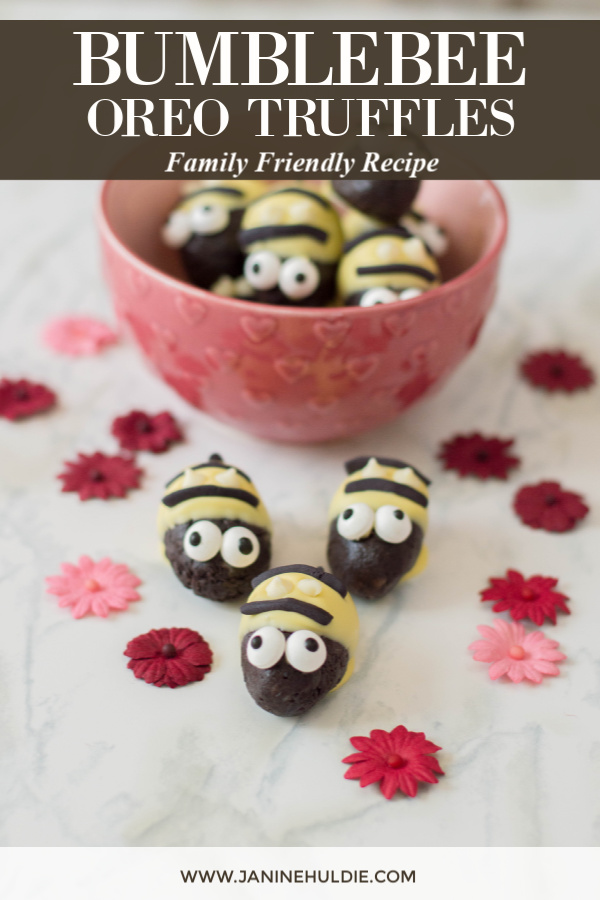 Bumblebee Oreo Truffles Recipe Featured Image