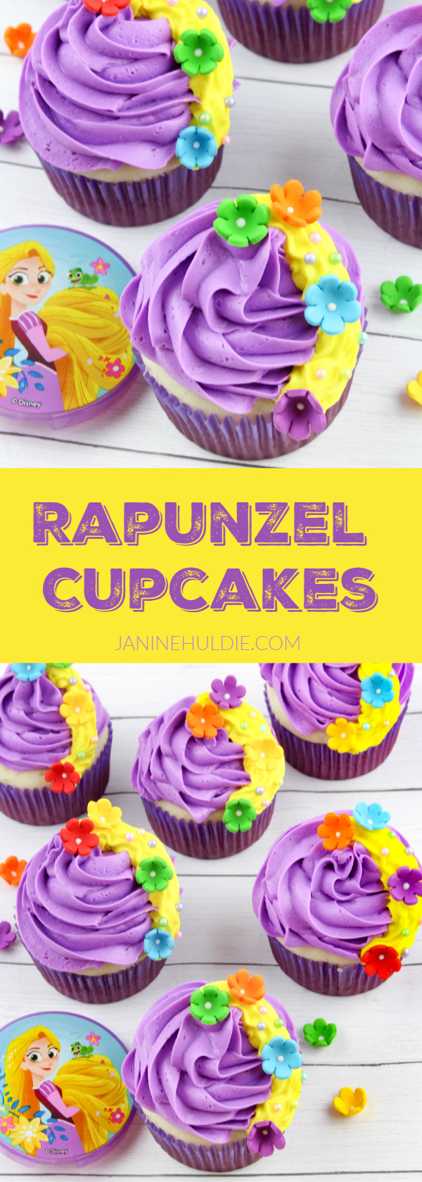 Rapunzel Cupcakes Recipe