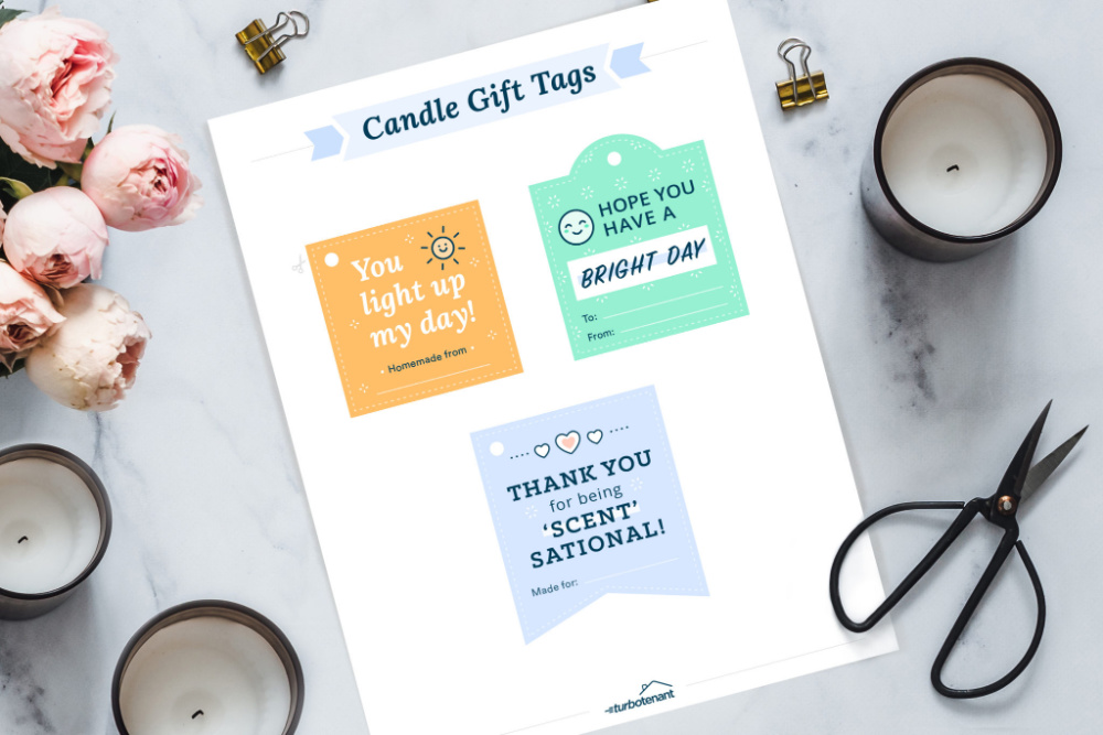 Candle Gift Tags