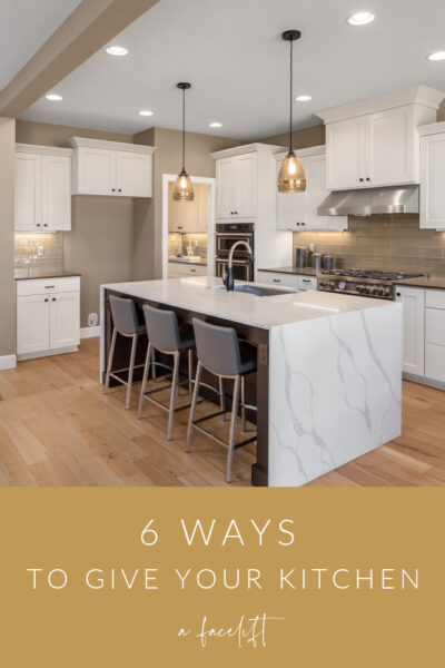 Ways to Give Kitchen a Facelift