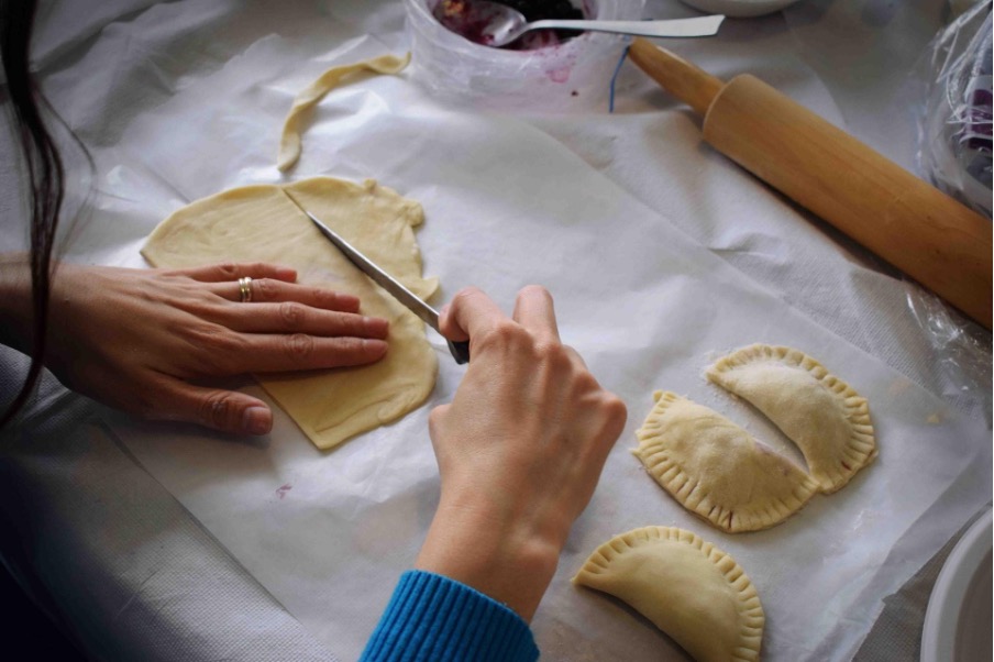 Making hand held pies