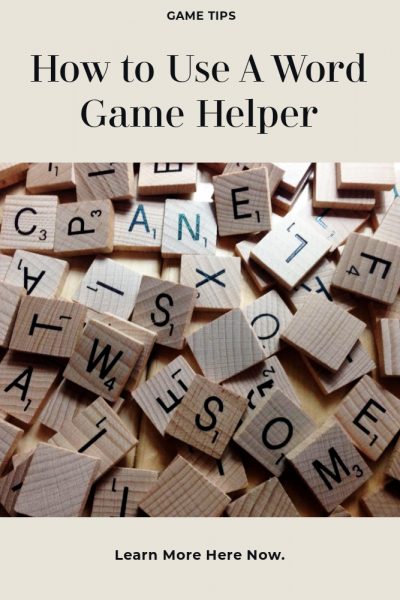 Word Game Helper Tips